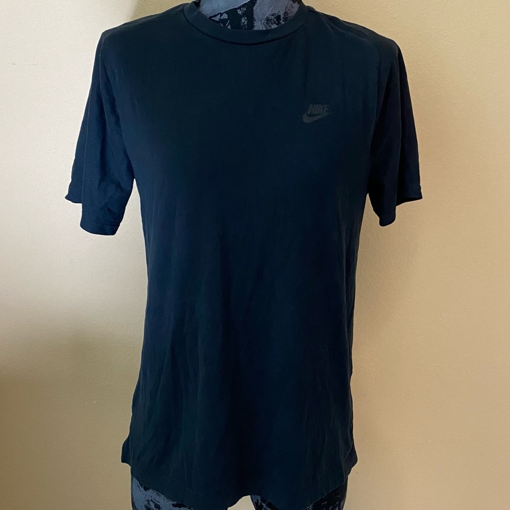 Nike Black Heavyweight Cotton T Shirt- Sz Medium